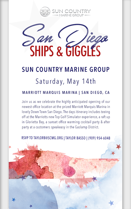 Sun Country Coastal 2022 Ships and Giggles Event